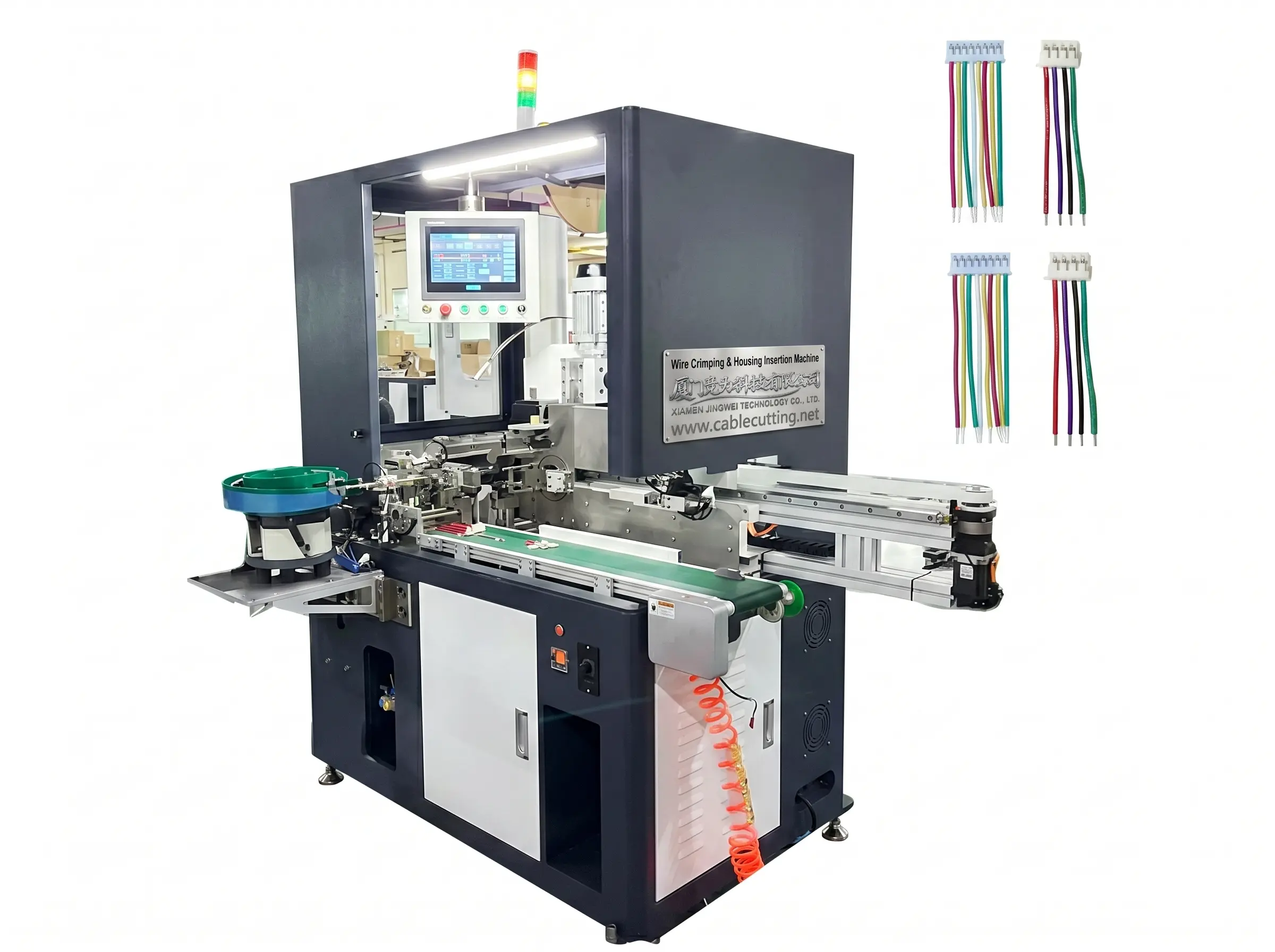 Máquina Automática de Crimpagem e Inserção de Terminais WPM-5505