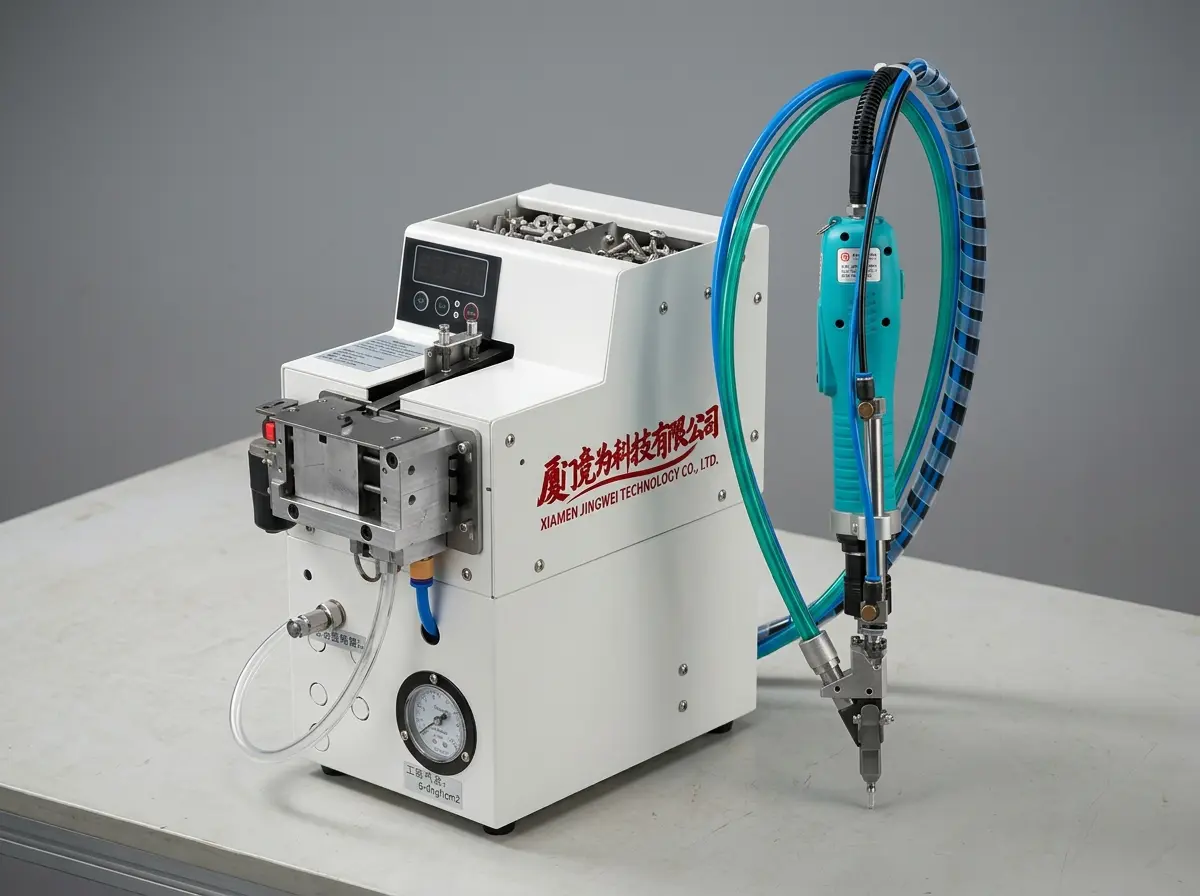 Alimentador Pneumático de Parafusos para Suporte de Furo Profundo | JINGWEI