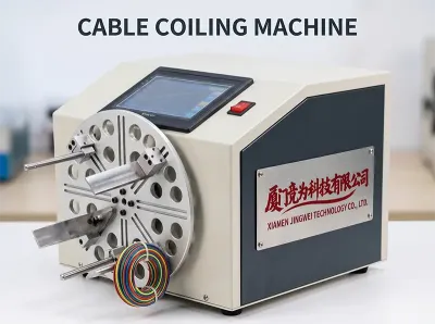 Máquina Automática de Enrolar Cabos e Fios WPM-2009L