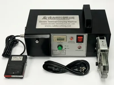 Máquina Elétrica de Crimpar Terminais EM-6B1 EM-6B2 - Máquina de Crimpar Semiautomática