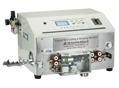Máquina Automática de Corte e Descascagem de Fio Magnético WPM-0525