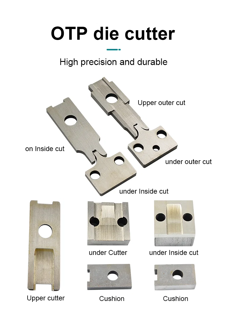 Terminal machine blad, Various types of automatic terminal crimping machine tool,die mute OTP die blade Máquina terminal blad, vários tipos de máquina-ferramenta de crimpagem terminal automática, morrer mudo OTP morrer lâmina