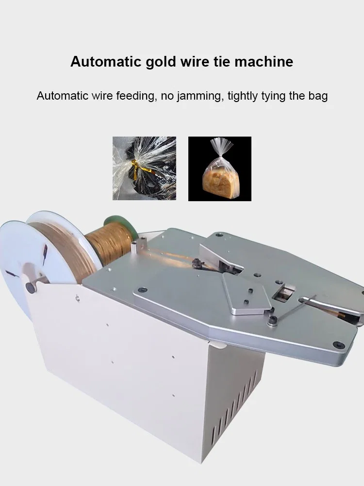 Máquina de gravata de torção de pão, máquina de gravata de torção, máquina de gravata de torção de alimentos