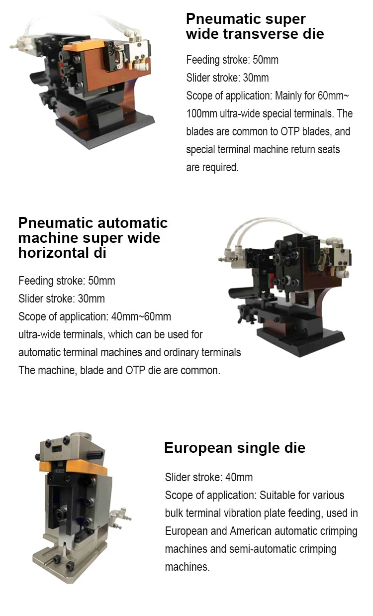 Máquina automática pneumática super larga horizontal morrer