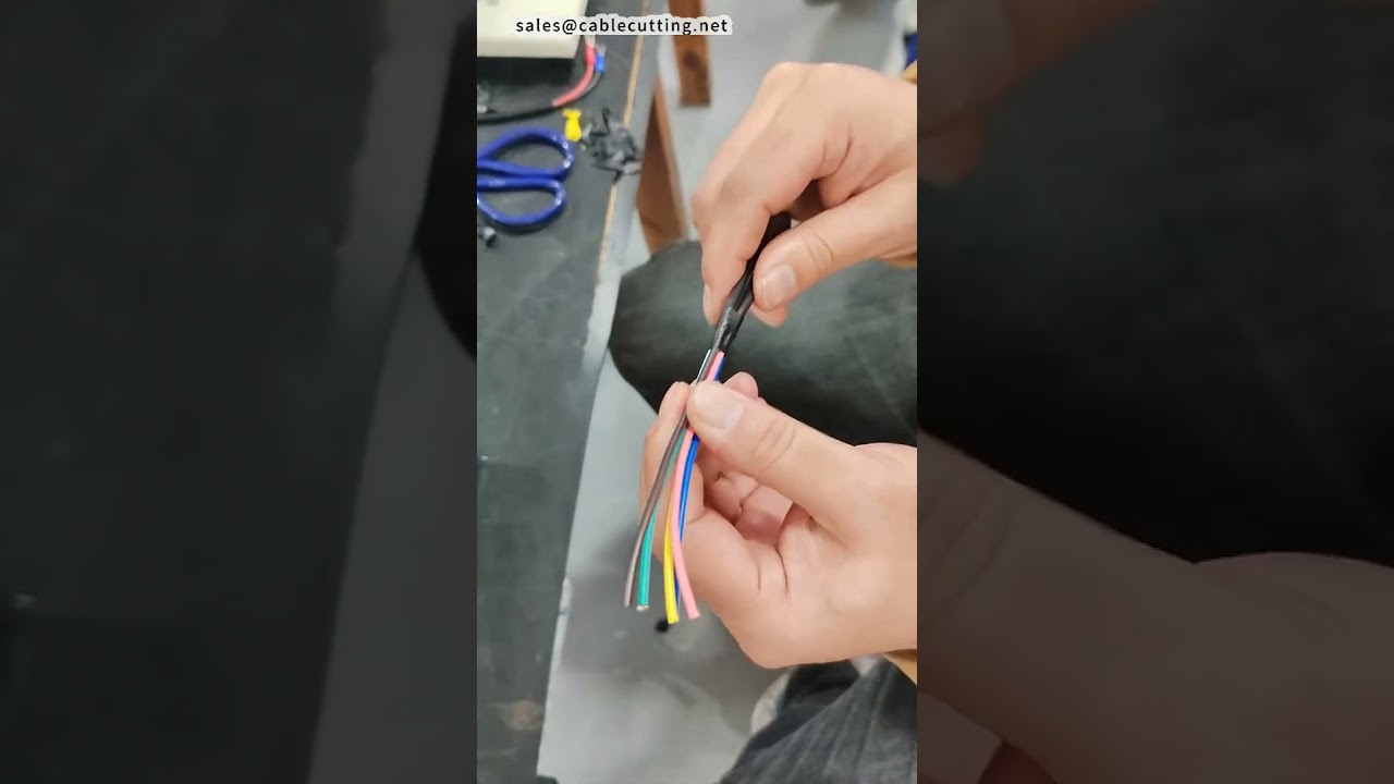 Máquina de Enrolar Fita Adesiva Tipo Push para Chicotes Elétricos | Equipamento de Arneses #fábrica #máquina