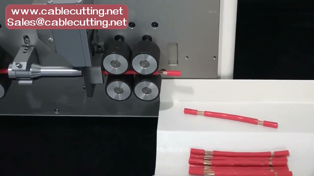 Máquina Automática de Decapar, Cortar e Descascar Fios com Tela Touch 825/835 – 8 Rodas