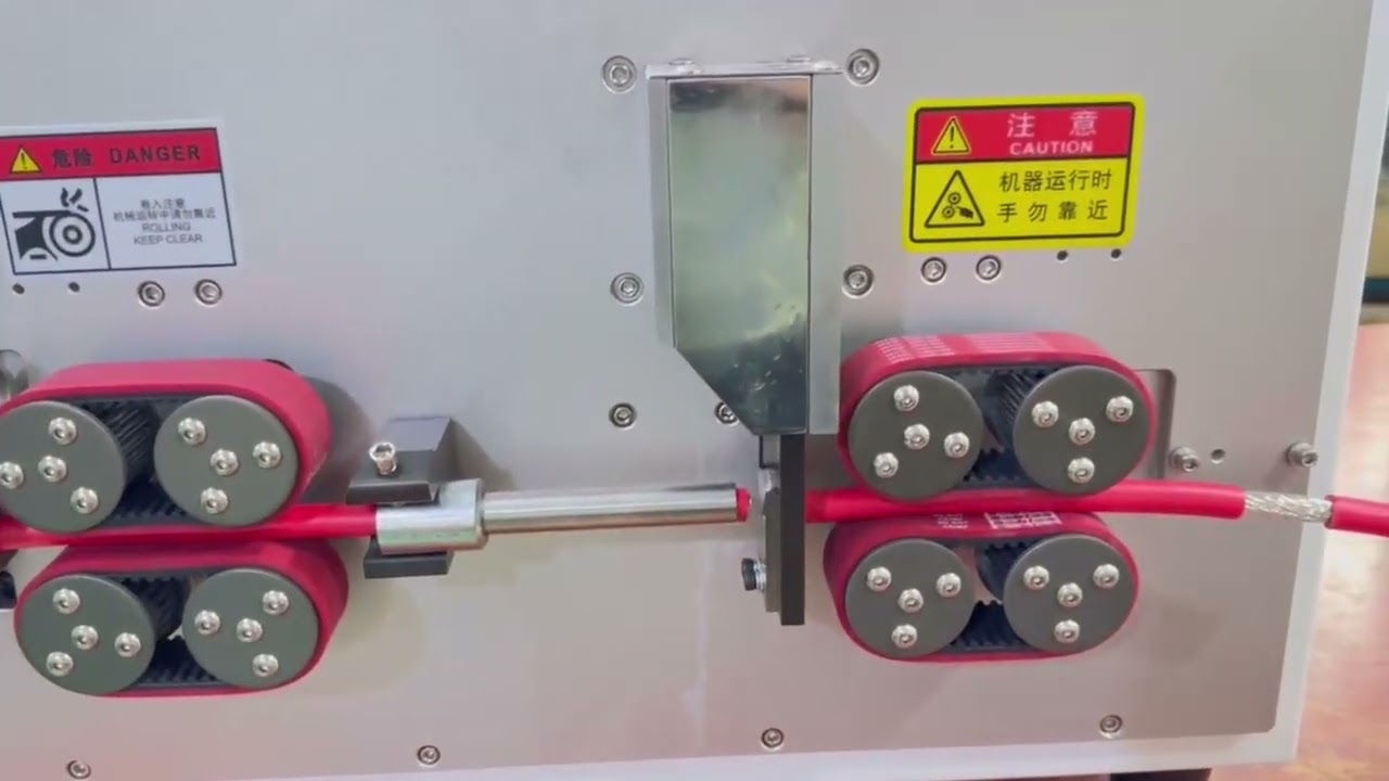 Máquina de Decapagem Automática de Fios - Corte Real, Suporta até 35 mm²
