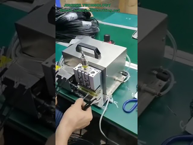 Máquina de Endireitar Cabos de Rede 809D | Torção de Fios de Blindagem USB