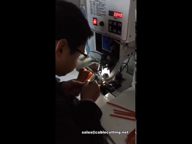 Máquina de Crimpagem de Terminais para Cabos Planos | Crimpagem de Precisão