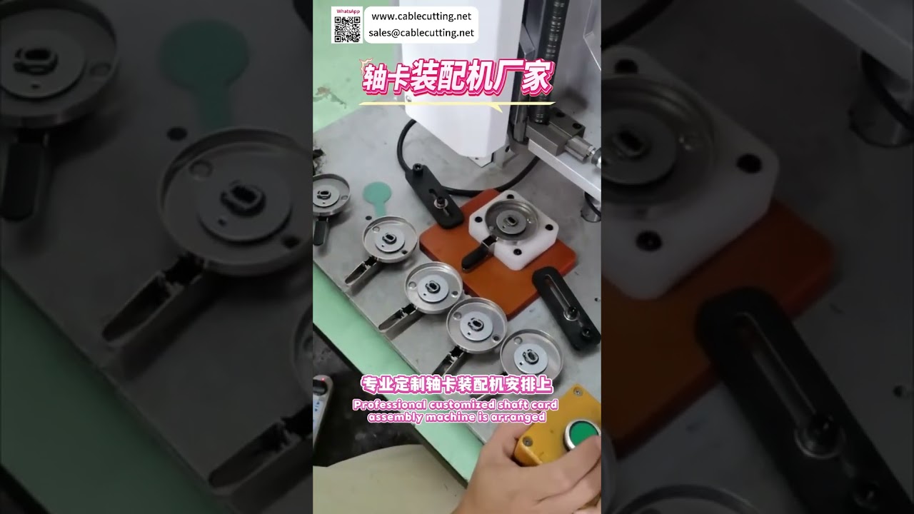 Máquina de Montagem de Anel Elástico de Eixo Fabricante Soluções Personalizadas de Equipamentos Automatizados de Precisão