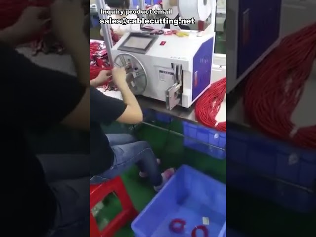 Máquina de Enrolar Cabos, Amarrar e Atar Fios – Automação Industrial