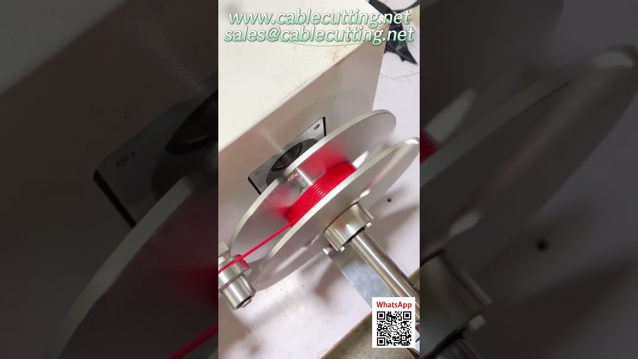 Máquina de Medição, Corte e Bobinamento de Cordas e Cabos - Simples e Eficiente