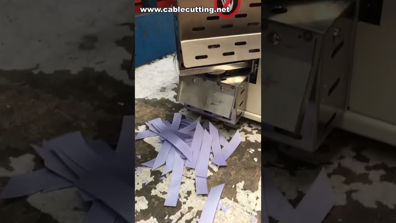 Máquina de Corte de Fita com Facas Rotativas para Ângulos de 45° a 135° e Chanfro a Quente e Frio