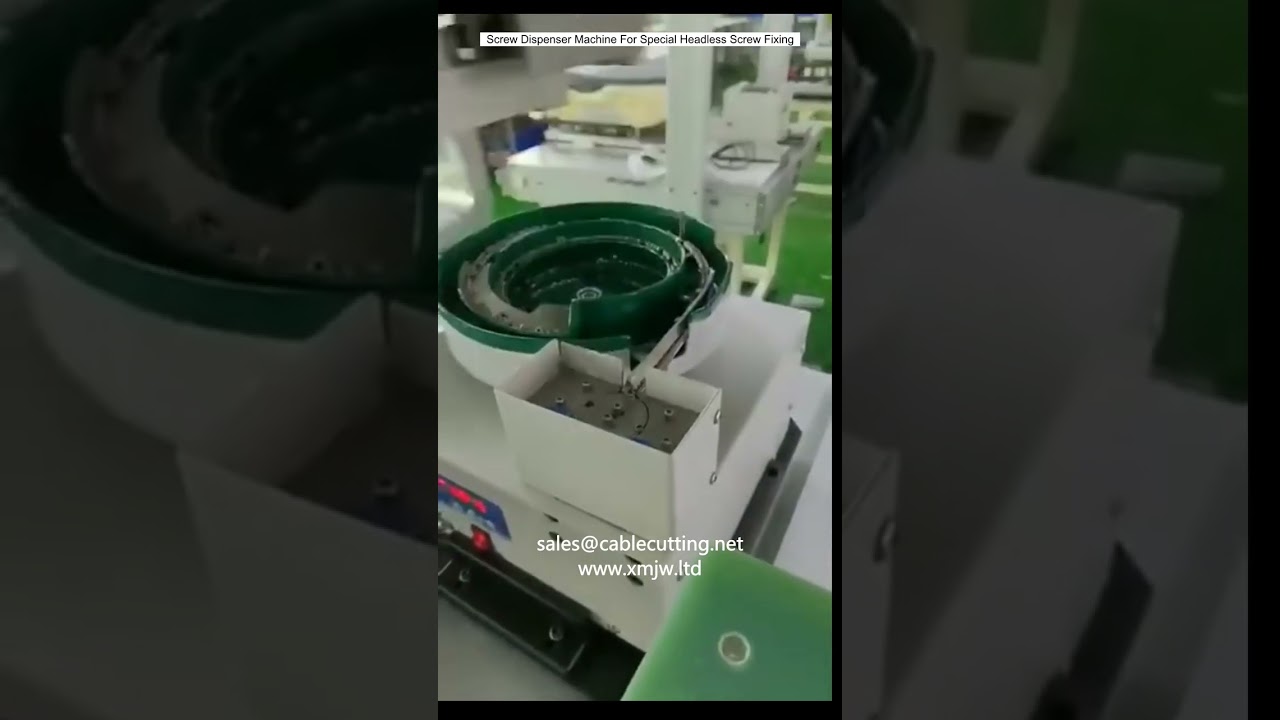 Máquina Dosadora de Parafusos Sem Cabeça para Fixação Especializada