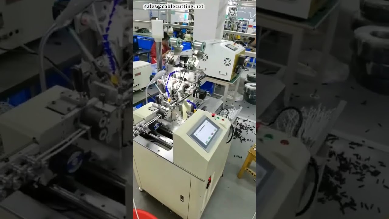 Máquina de Soldar Plug DC Totalmente Automática #fábrica #automação #cnc