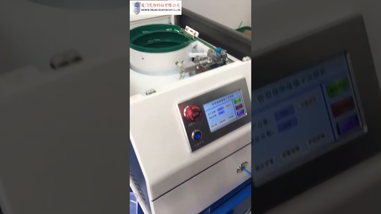 Máquina Elétrica Semi Pré-Isolada para Decapagem e Crimpagem de Terminais - Crimpagem de Cabos Industriais