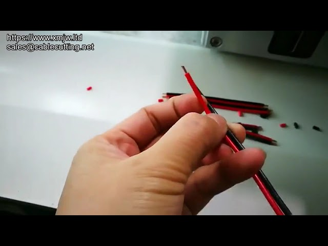 Máquina Automática de Corte, Divisão, Descascamento e Separação de Cabo Plano (Ribbon Cable)