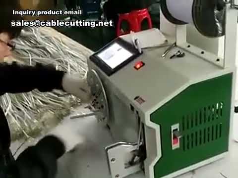 Máquina Automática de Bobinar e Amarrar Fios | Solução Industrial Eficiente