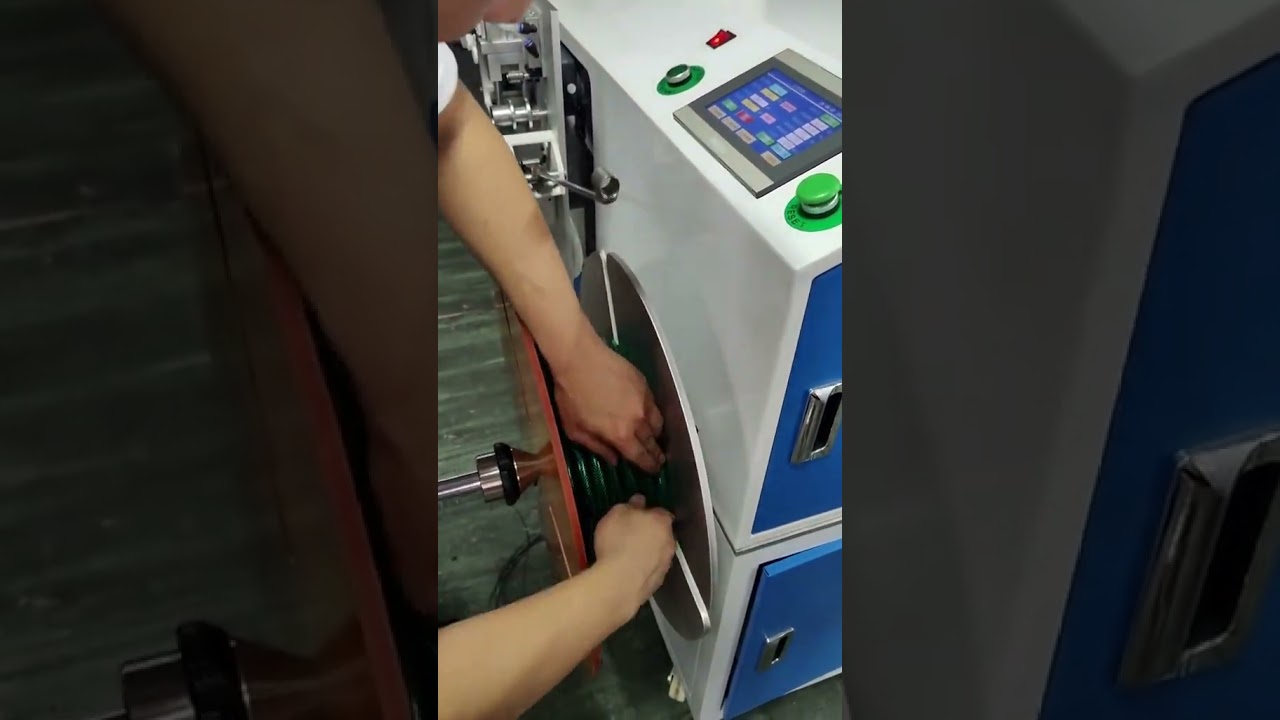 Bobinador de Tubo Medidor de Precisão (Modelo de Piso) com Bobinagem Perfeita e Corte Limpo