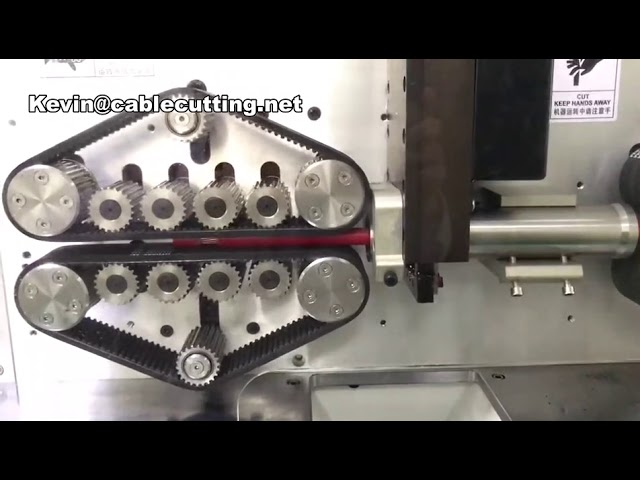 Máquina de descascar cabos super grossos automática – Corte e decapagem de cabos grandes industriais