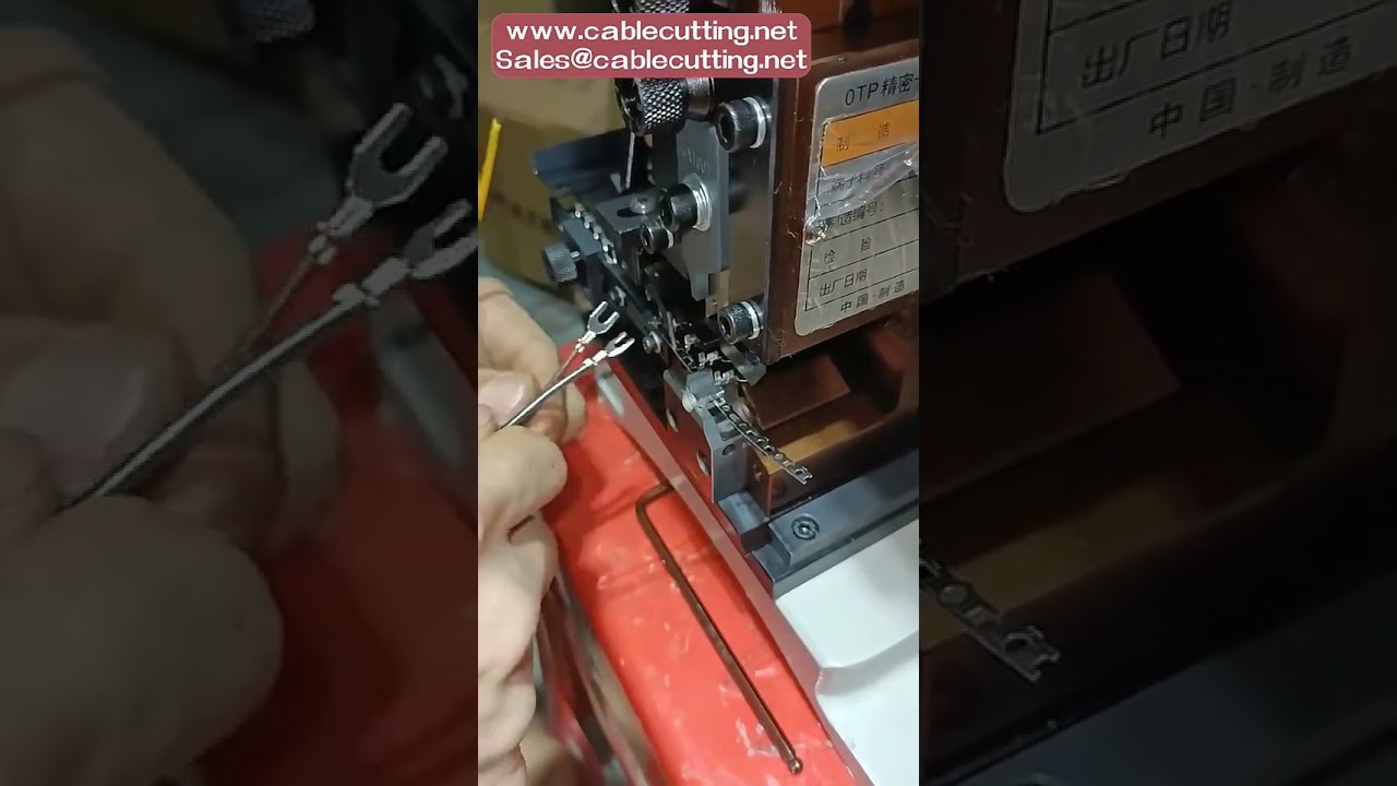 Máquina de Crimpagem Semiautomática Super Silenciosa 1,5T a 6T para Fios
