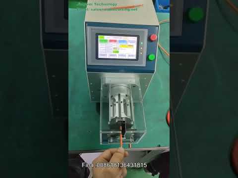 Máquina Semiautomática 505TZ para Decapagem de Cabo Coaxial (OD 9,5mm) | Alta Precisão
