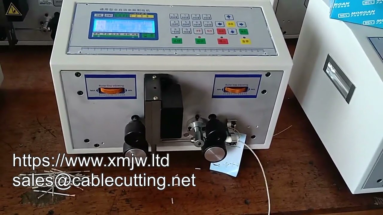 WPM 01: Máquina Automática de Decapagem e Corte de Fios de Cobre PVC