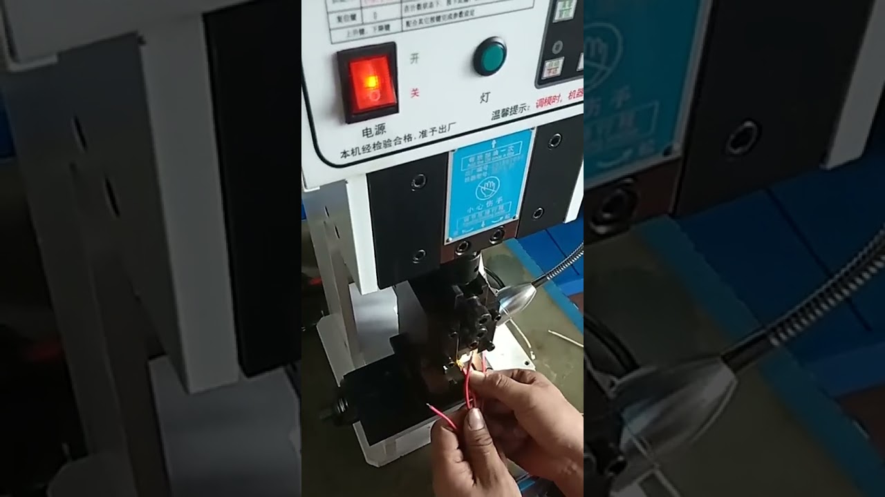 Prensa de Terminais Semi-Automática 1,5T Ultra Silenciosa - Personalização de Molde OTP para Fios Elétricos