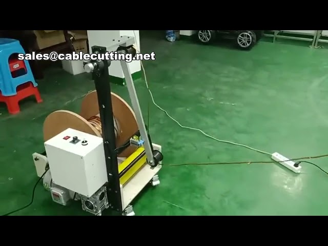 Máquina Alimentadora de Cabos com Carga Nominal de 50kg | Alimentador e Pré-Alimentador de Cabos Elétricos