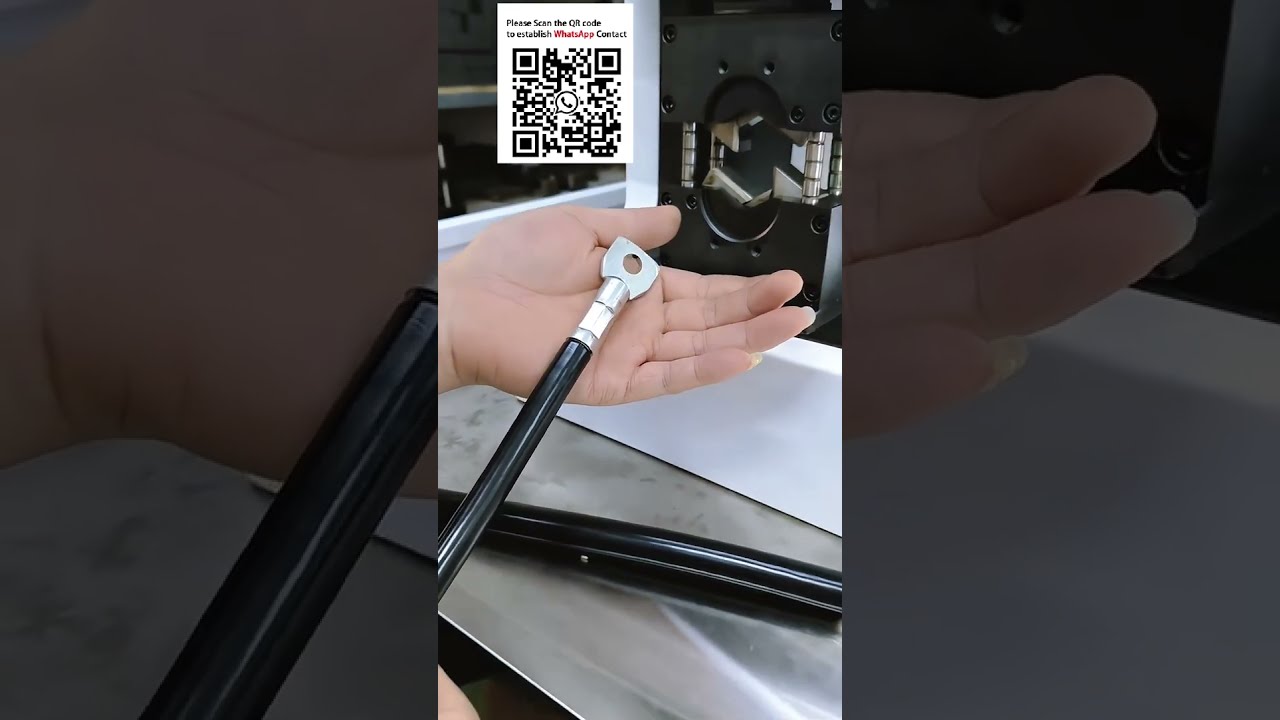 Prensa de Crimpagem Servo para Terminais com Matriz Hexagonal