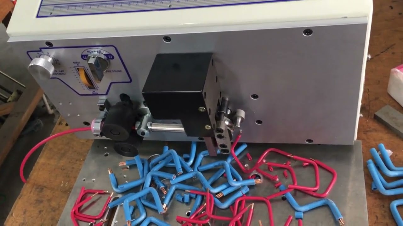 Máquina Automática de Decapagem, Corte e Dobra de Fios WPM-09ZWJ