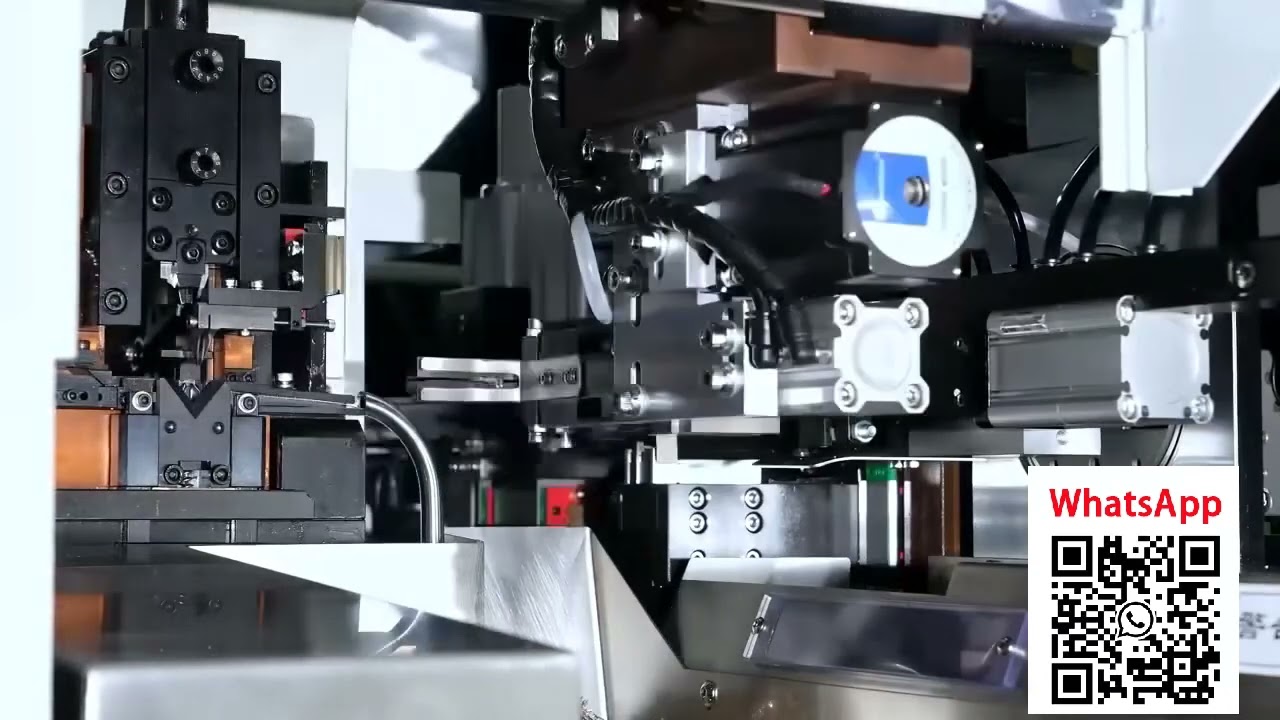 Máquina Automática de Crimpagem de Terminais para Cabo Fita | Eficiência Industrial