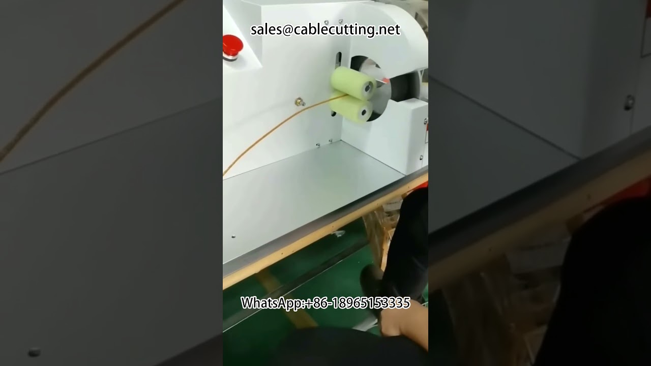 Máquina de enrolar fita totalmente automática - Equipamento para chicotes elétricos e automação fabril