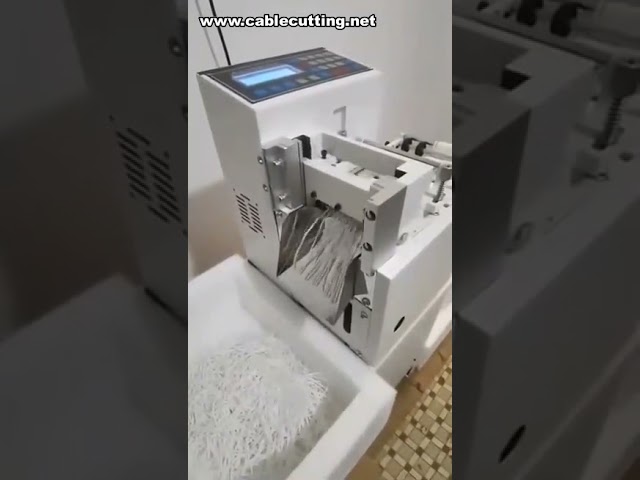 Máquina de Corte Automático para Elásticos de Máscara | Fita, Cordão e Tubo