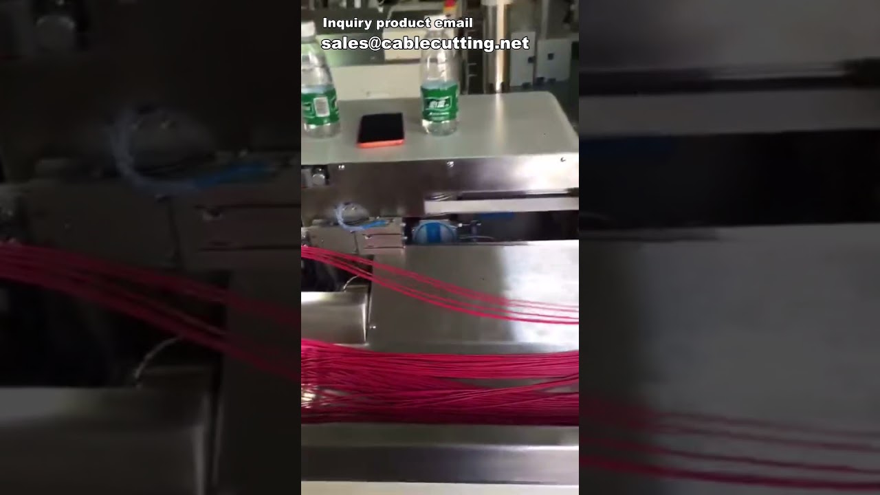 Máquina Automática de Decapagem, Estanhagem e Crimpagem de Cabos – Torção e Montagem de Terminais