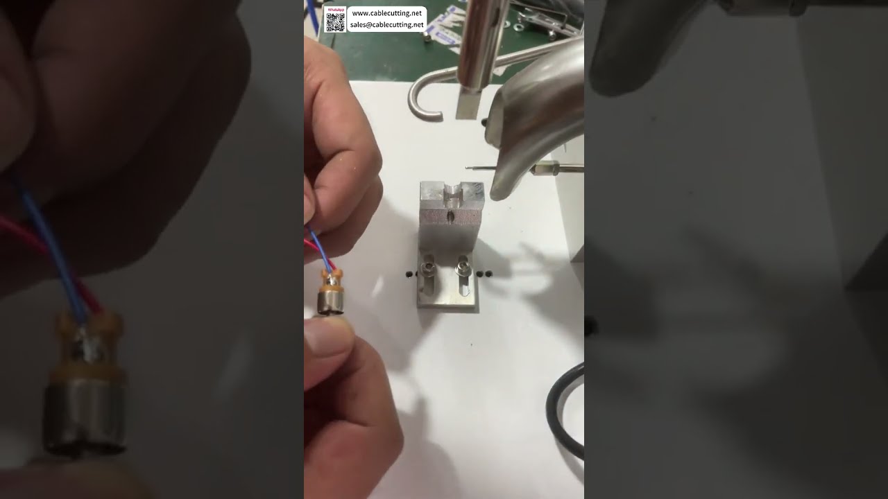 Máquina de Solda para Conectores de Áudio | Equipamento de Soldagem Confiável e de Alta Qualidade para Profissionais
