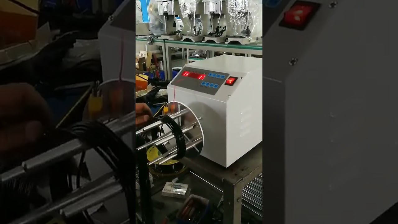 Máquina Portátil de Bobinar Fios | Equipamento de Enrolamento Automático Barato