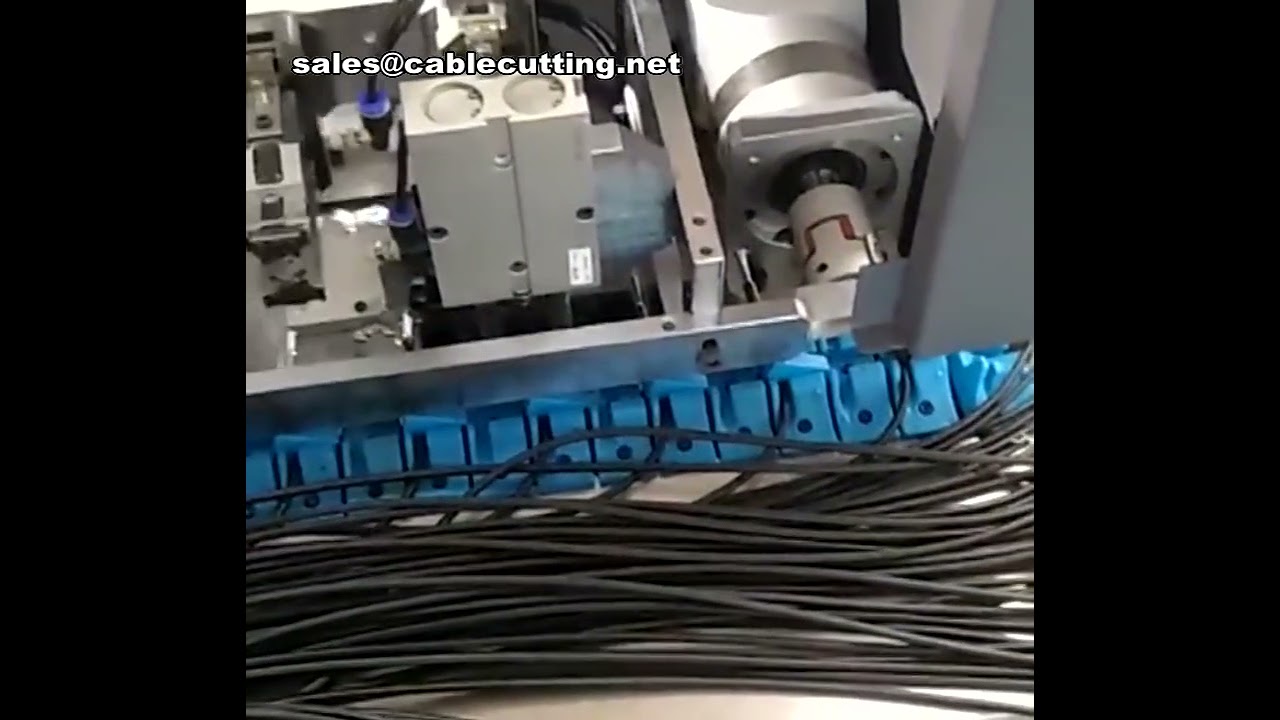 Máquina Automática de Descascar Cabos de Cobre e Alumínio - Remove Folhas e Torções para Fios de Áudio Automotivo