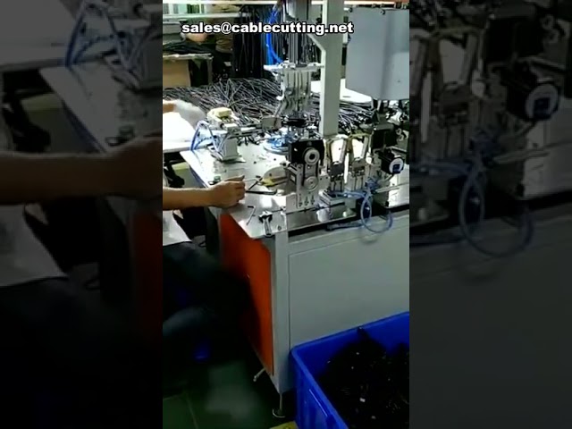 Máquina Automática de Bobinar e Amarrar Cabos - Eficiência Industrial