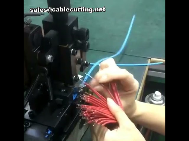 Máquina de Crimpagem de Fios e Terminais - Super Silenciosa para Automação Industrial
