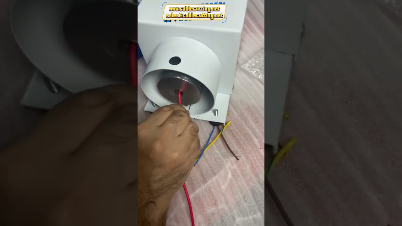 Máquina Elétrica de Decapagem e Torção de Fios com Motor | Para Cabos de Cobre 0,1-4,5mm