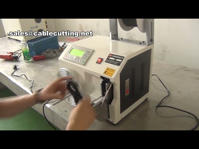 Máquina Automática de Bobinamento de Arame de Amarração | Equipamento de Enrolamento Automático para Fios