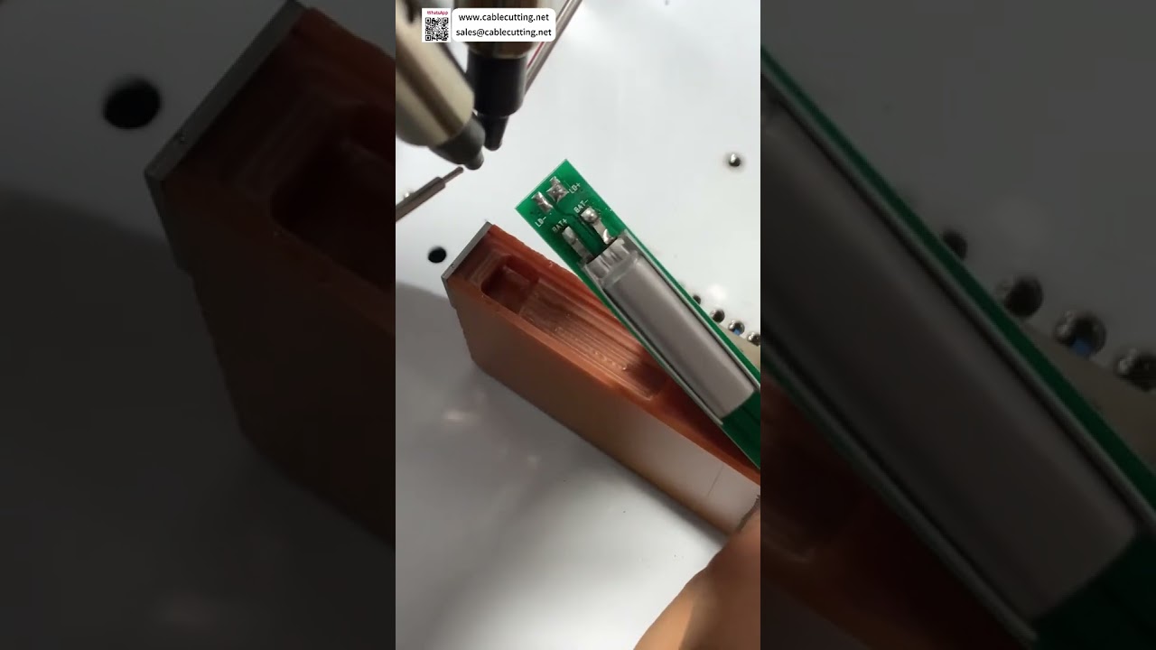 Máquina de Solda a Bateria com Pistola Dupla - Soldagem a Ponto sem Curto-Circuito em Uma Etapa