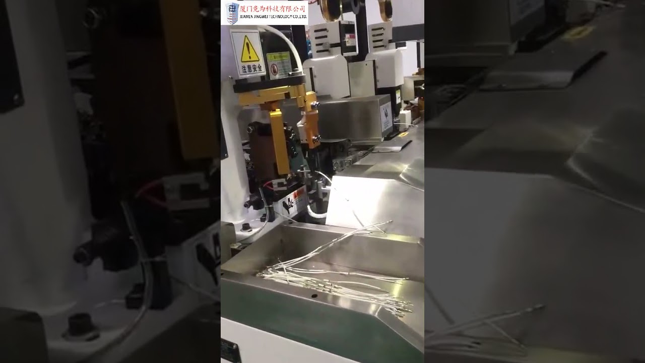 Máquina de Crimpagem e Emenda de Cabos com Dupla Cabeça | Alta Velocidade Industrial