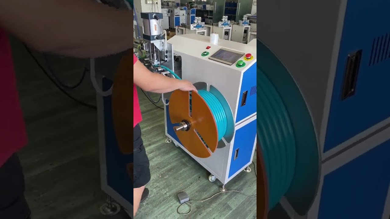 Máquina de Bobinar Tubos com Precisão: Adeus ao Enrolamento Manual! Economize Tempo, Esforço e Mão de Obra