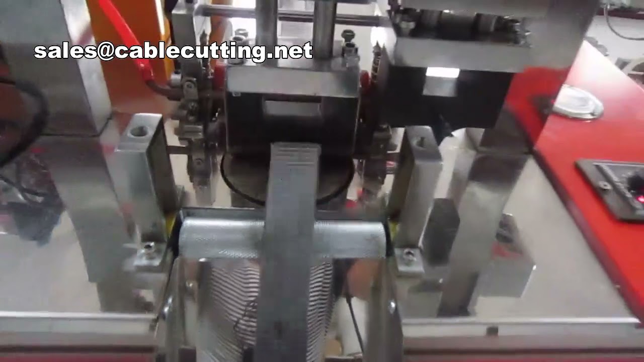 Máquina de Perfuração Ultrassônica e Corte de Fita Automática para Chicotes Elétricos