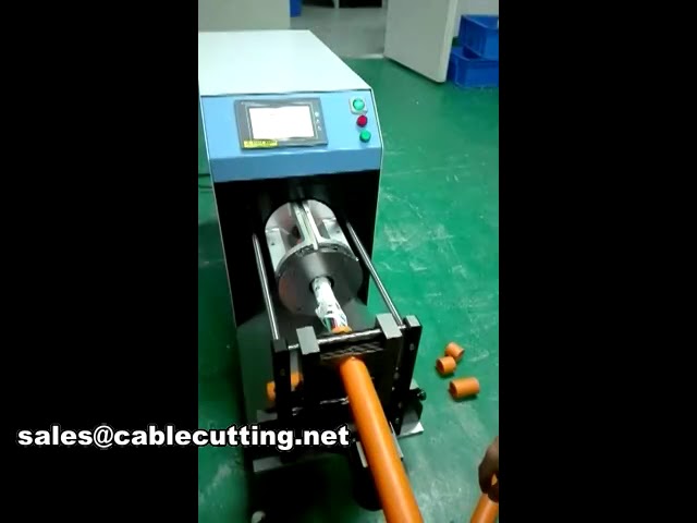 Máquina Semiautomática de Decapagem de Cabos Coaxiais WPM-35120 - Precisão e Velocidade