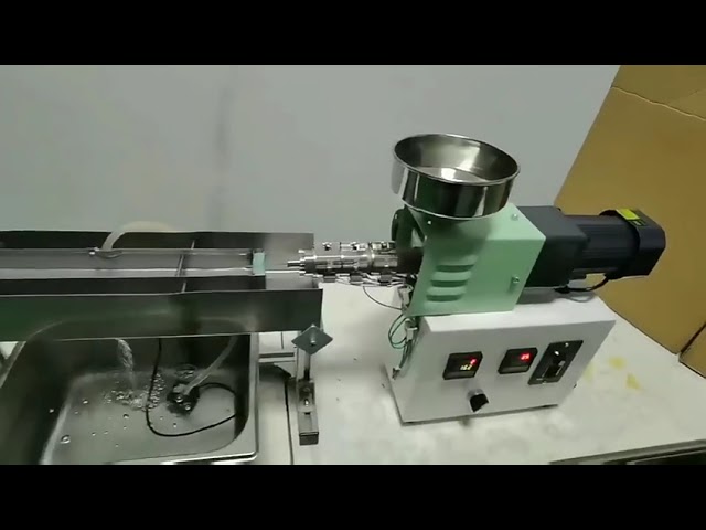 Extrusora de Plástico de Bancada Lab Scale SJ35 – Mini Máquina de Extrusão de Filamento para Desktop