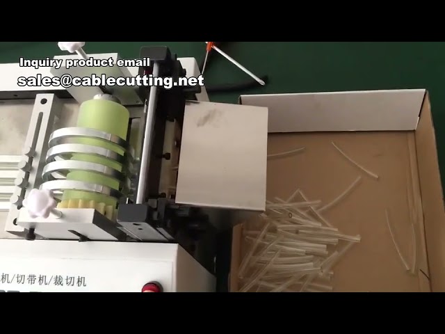 Máquina de Corte de Tubos PVC e Mangas Termorretráteis para Chicotes Automotivos - Alta Precisão