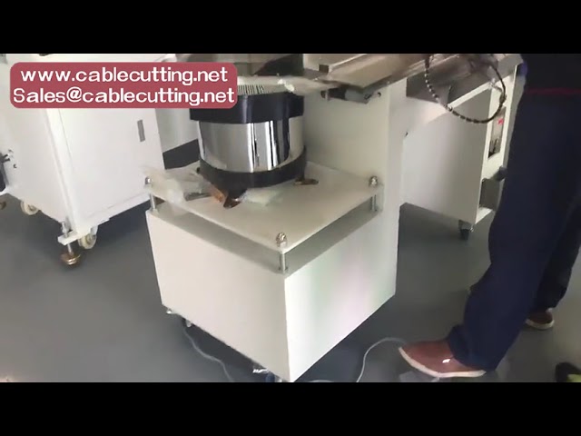 Máquina Automática de Mesa para Corte e Aperto de Abraçadeiras de Nylon (Cable Ties)
